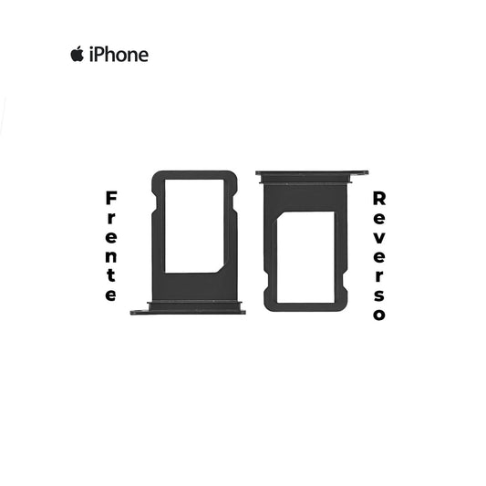 PORTA SIM IPHONE 7G NEGRO