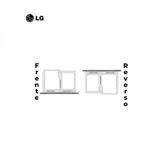 PORTA SIM LG X CAM PLATA
