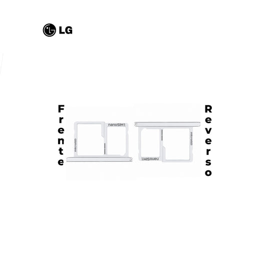 PORTA SIM LG X POWER BLANCO