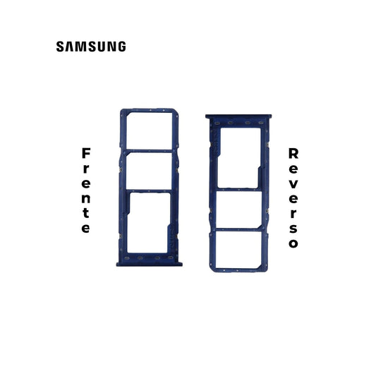 PORTA SIM SAMSUNG A10 AZUL