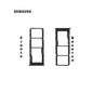 PORTA SIM SAMSUNG A10 NEGRO