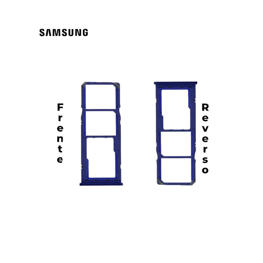PORTA SIM SAMSUNG A10s AZUL