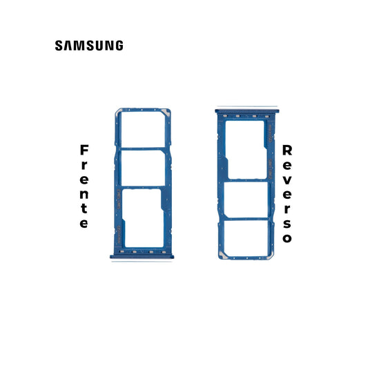 PORTA SIM SAMSUNG A20 AZUL