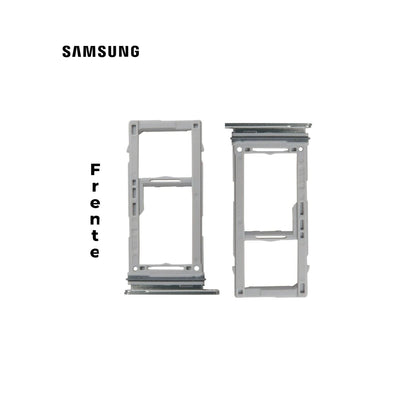 PORTA SIM SAMSUNG S10, S10 PLUS Y S10 E PLATA
