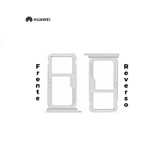 PORTA SIM HUAWEI P10 PLUS PLATA