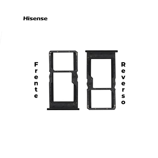 PORTA SIM HISENSE E40 NEGRO