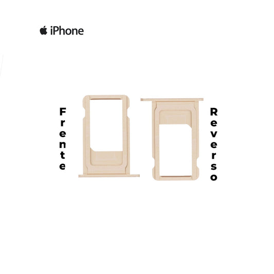 PORTA SIM IPHONE 6S DORADO