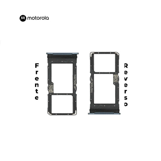PORTA SIM MOTOROLA ONE NEGRO