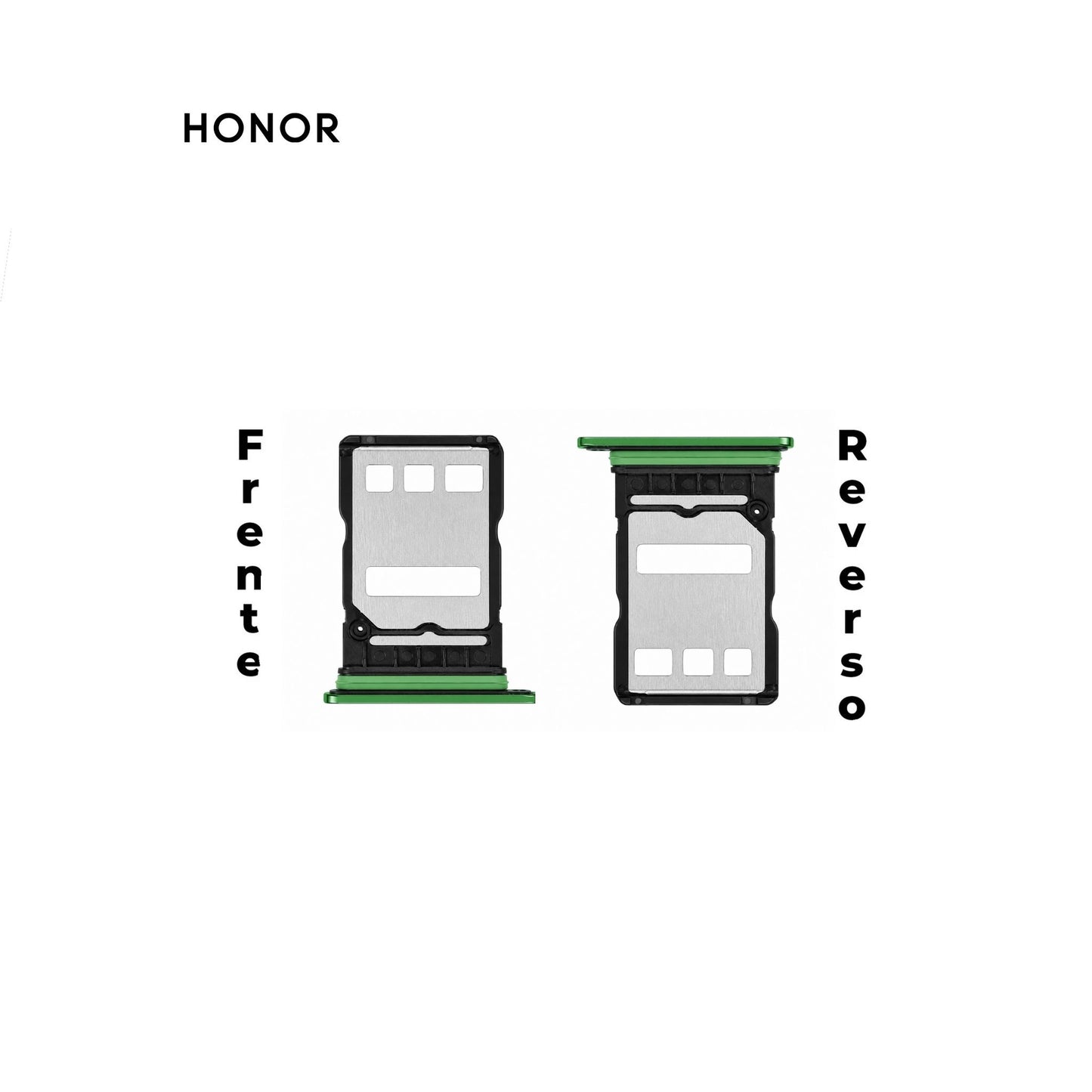 PORTA SIM HONOR MAGIC 6 LITE / HONOR X9B VERDE
