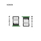 PORTA SIM HONOR MAGIC 6 LITE / HONOR X9B VERDE