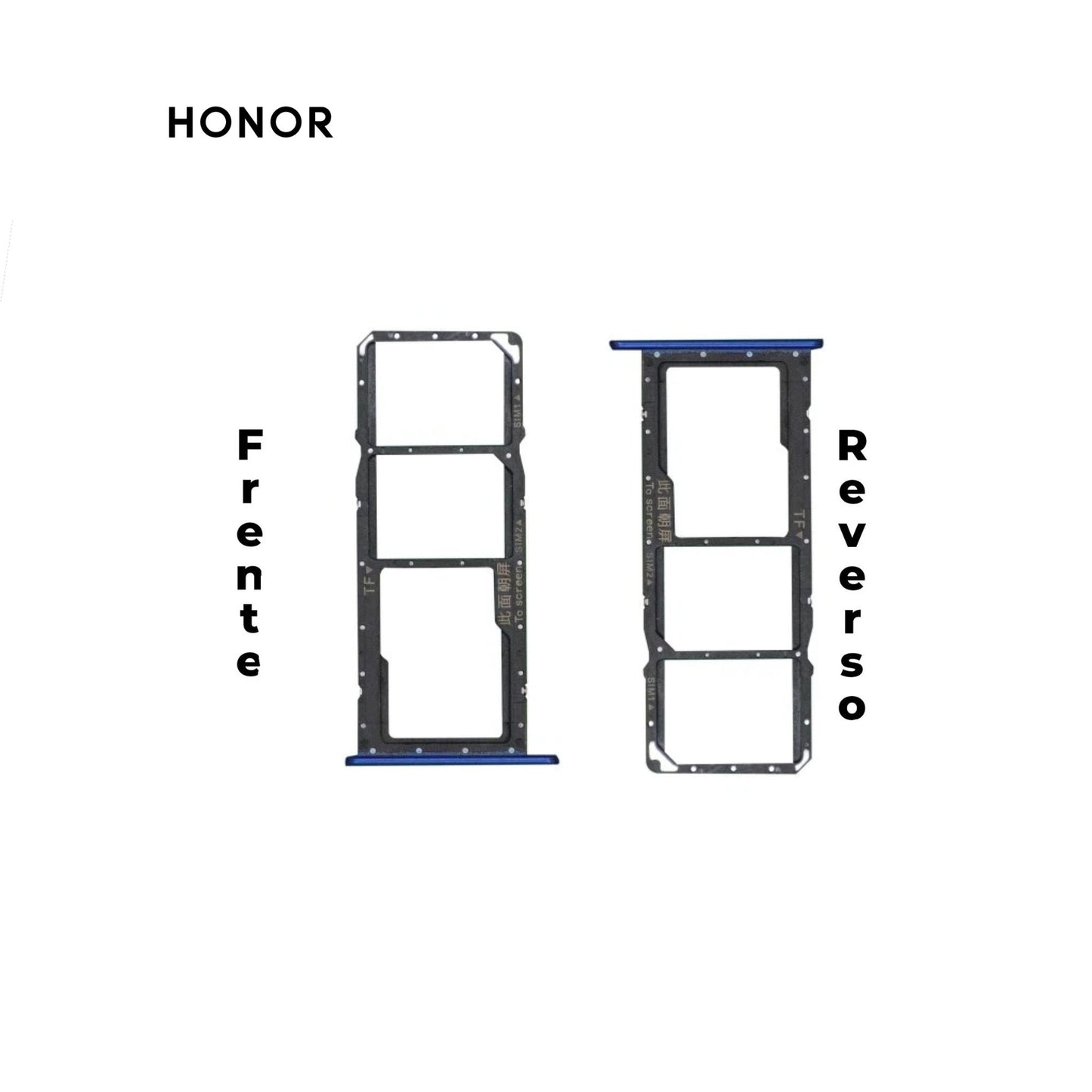 PORTA SIM HONOR 8X AZUL