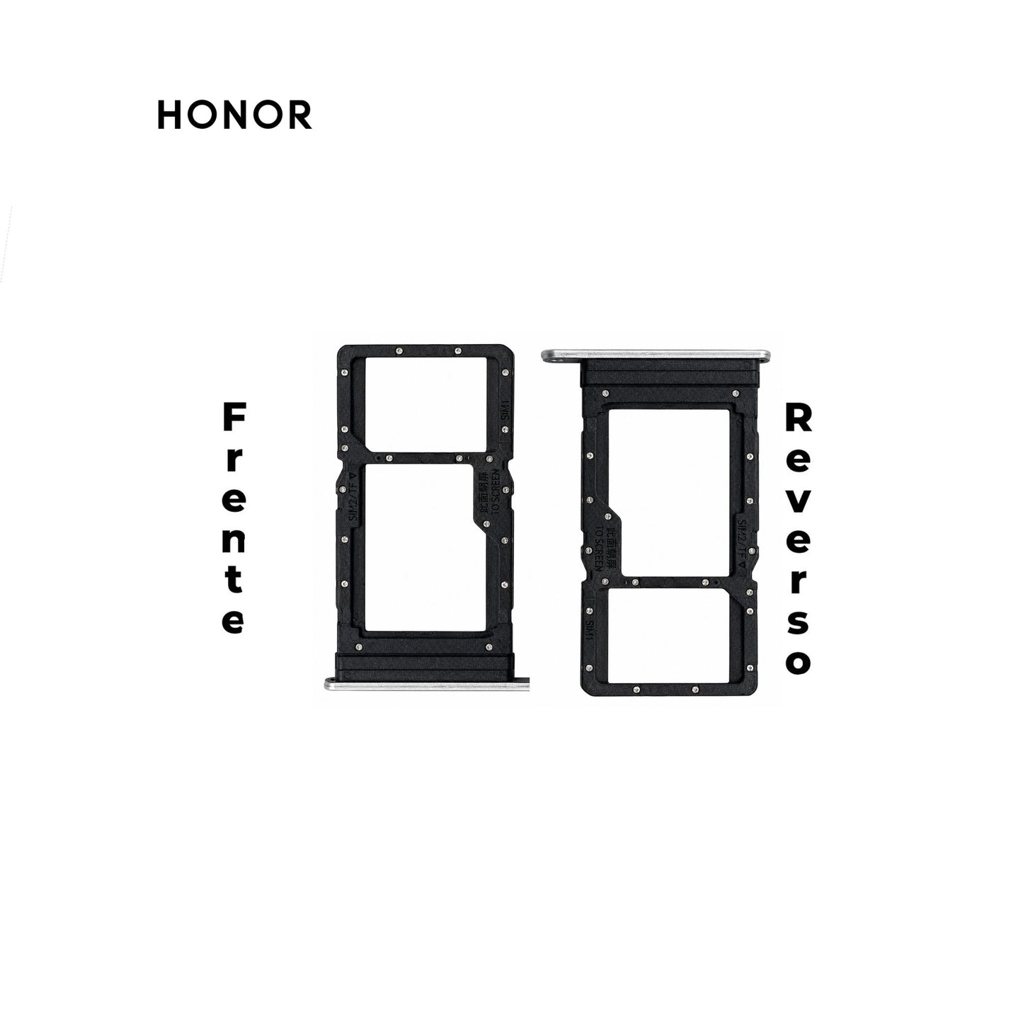 PORTA SIM HONOR X6 PLATA