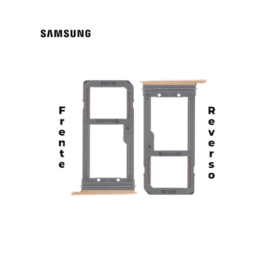 PORTA SIM SAMSUNG S7 EDGE DORADO