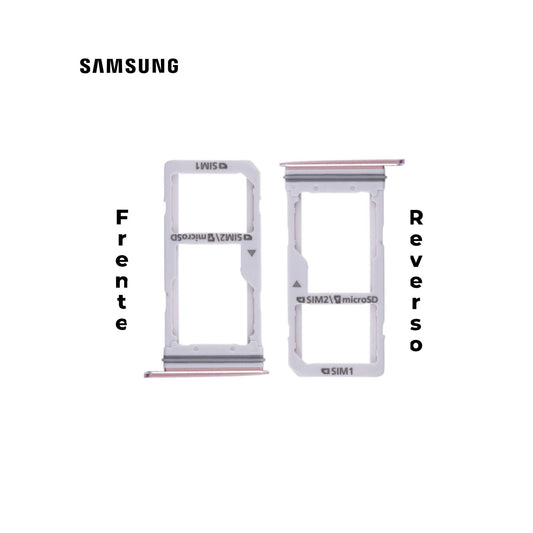 PORTA SIM SAMSUNG S7 EDGE ROSA