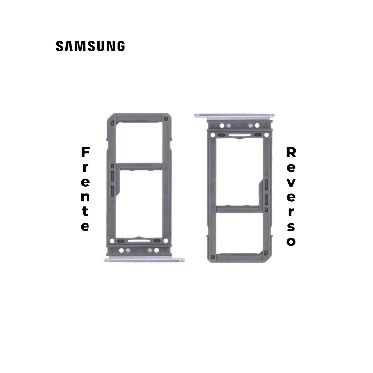 PORTA SIM SAMSUNG S8 PLUS LILA
