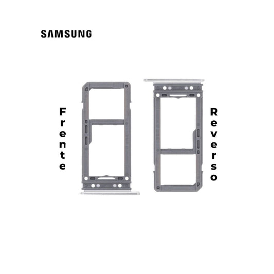 PORTA SIM SAMSUNG S8 Y S8 PLUS PLATA