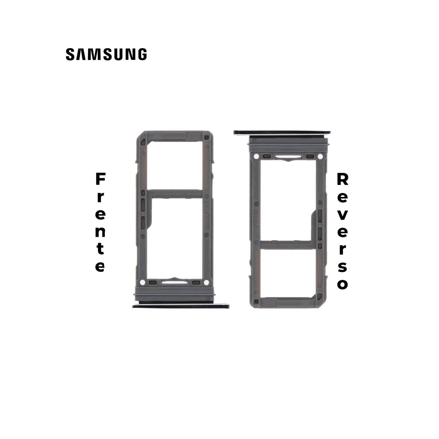 PORTA SIM SAMSUNG S8 PLUS NEGRO