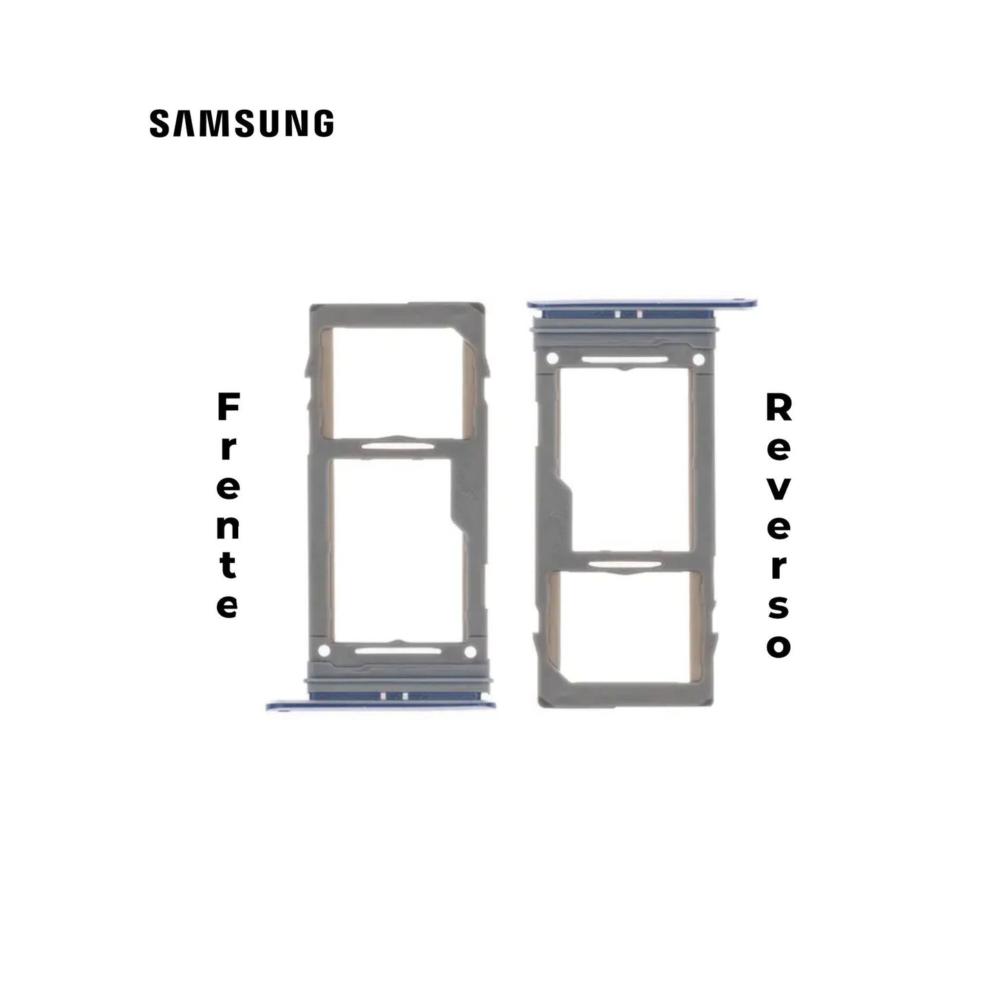 PORTA SIM SAMSUNG S9 PLUS AZUL