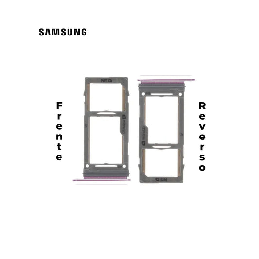 PORTA SIM SAMSUNG S9 PLUS MORADO