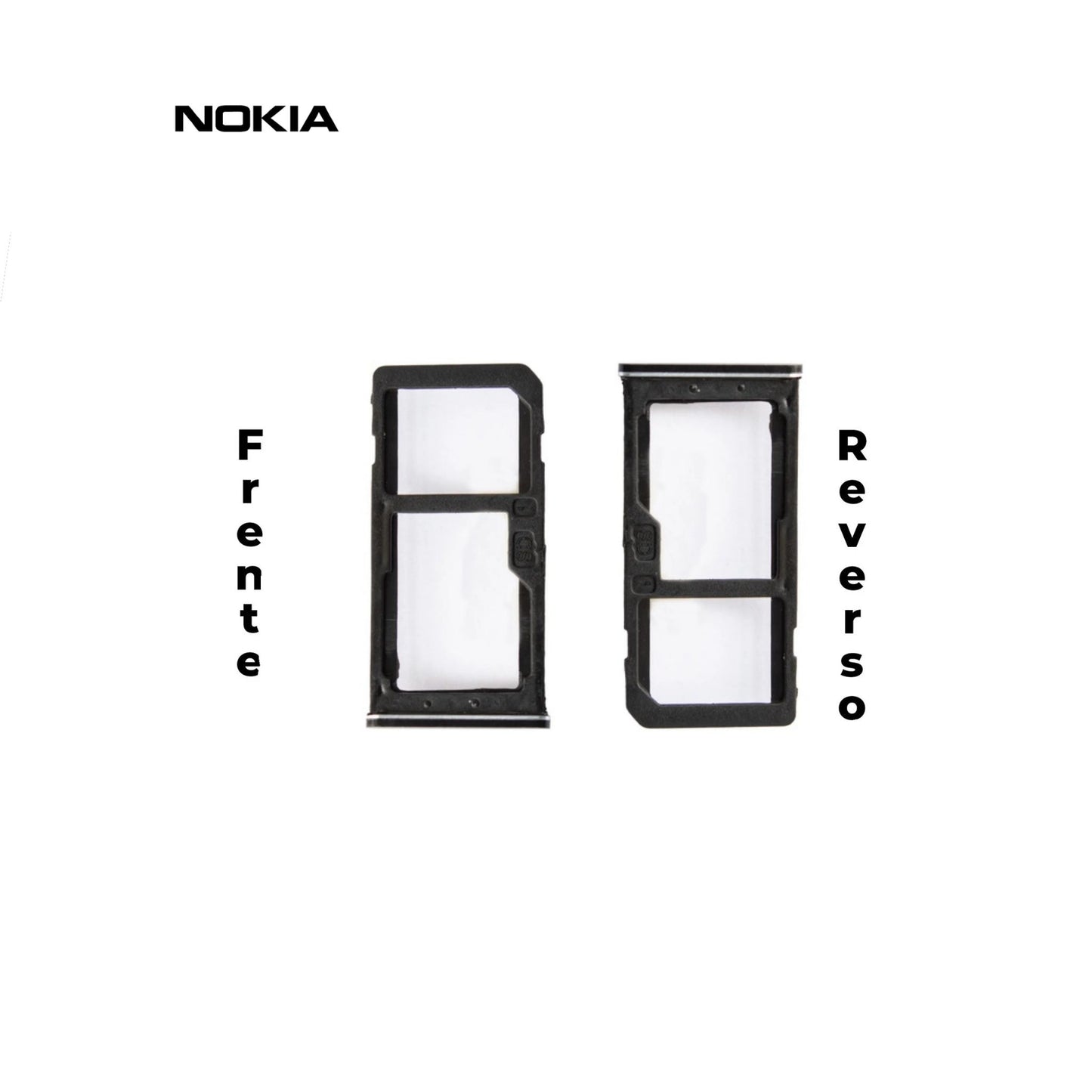PORTA SIM PARA NOKIA 3.4 Y 5.4 NEGRO