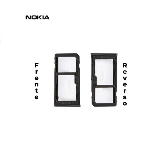 PORTA SIM PARA NOKIA 3.4 Y 5.4 NEGRO