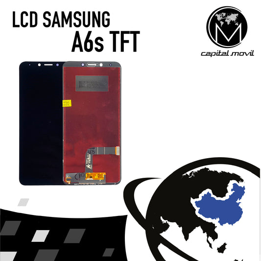 PANTALLA SAMSUNG A6s NEGRO TFT