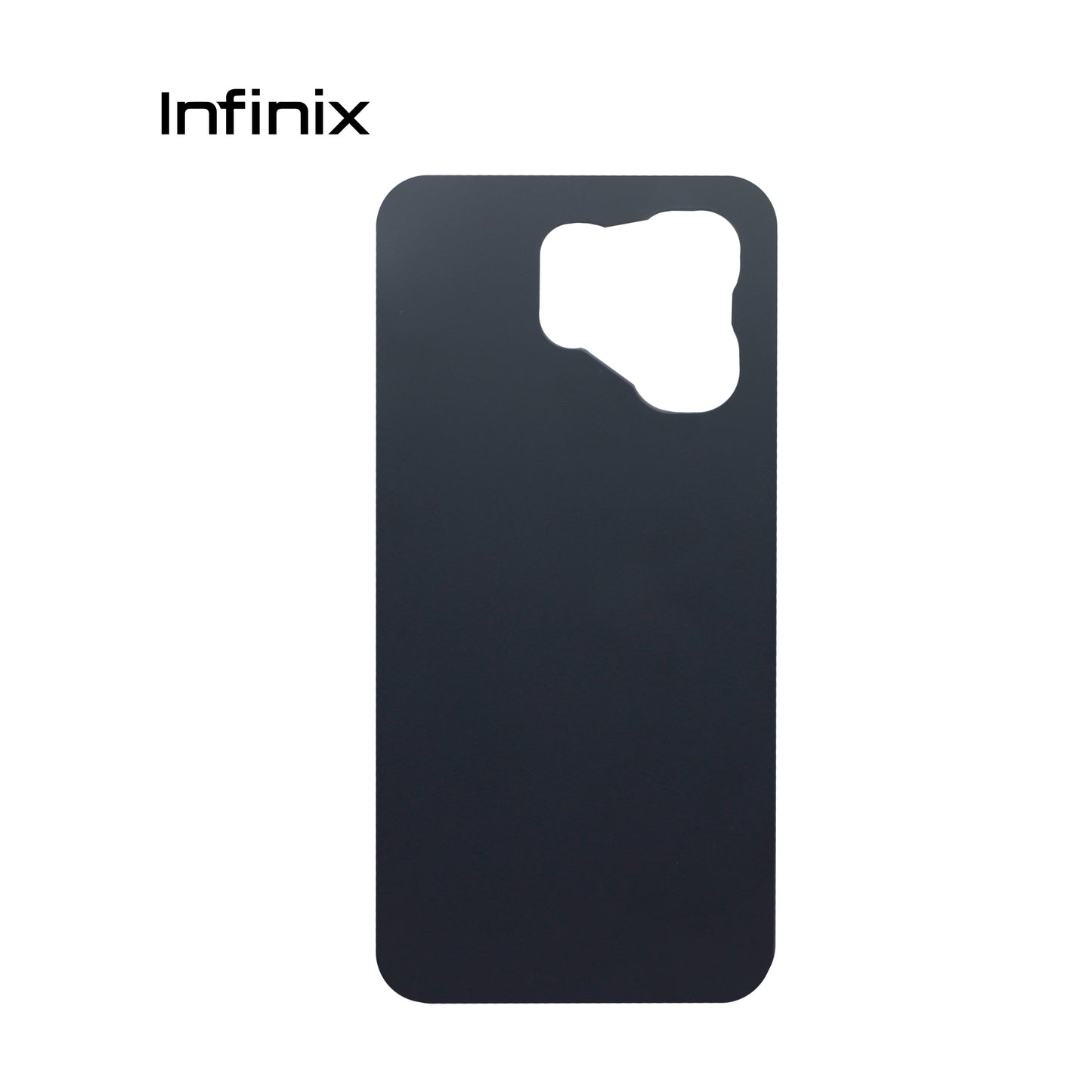 TAPA PARA INFINIX HOT 50i PLATA