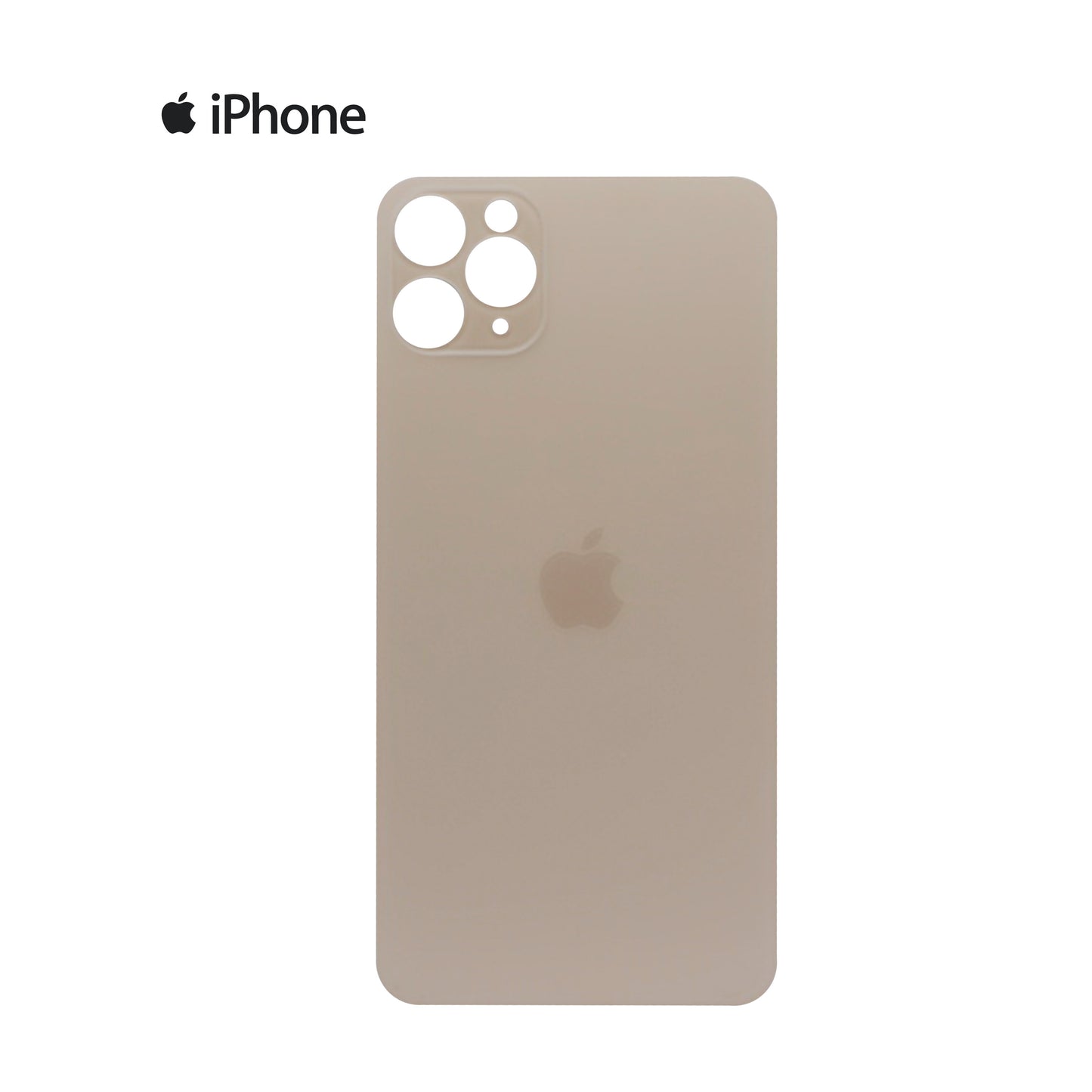 TAPA PARA IPHONE 11 PRO MAX DORADO