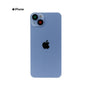 TAPA PARA IPHONE 14 PLUS AZUL CON CLIP CALIDAD PREMIUM AAA