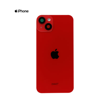TAPA PARA IPHONE 14 PLUS ROJO CON CLIP CALIDAD PREMIUM AAA
