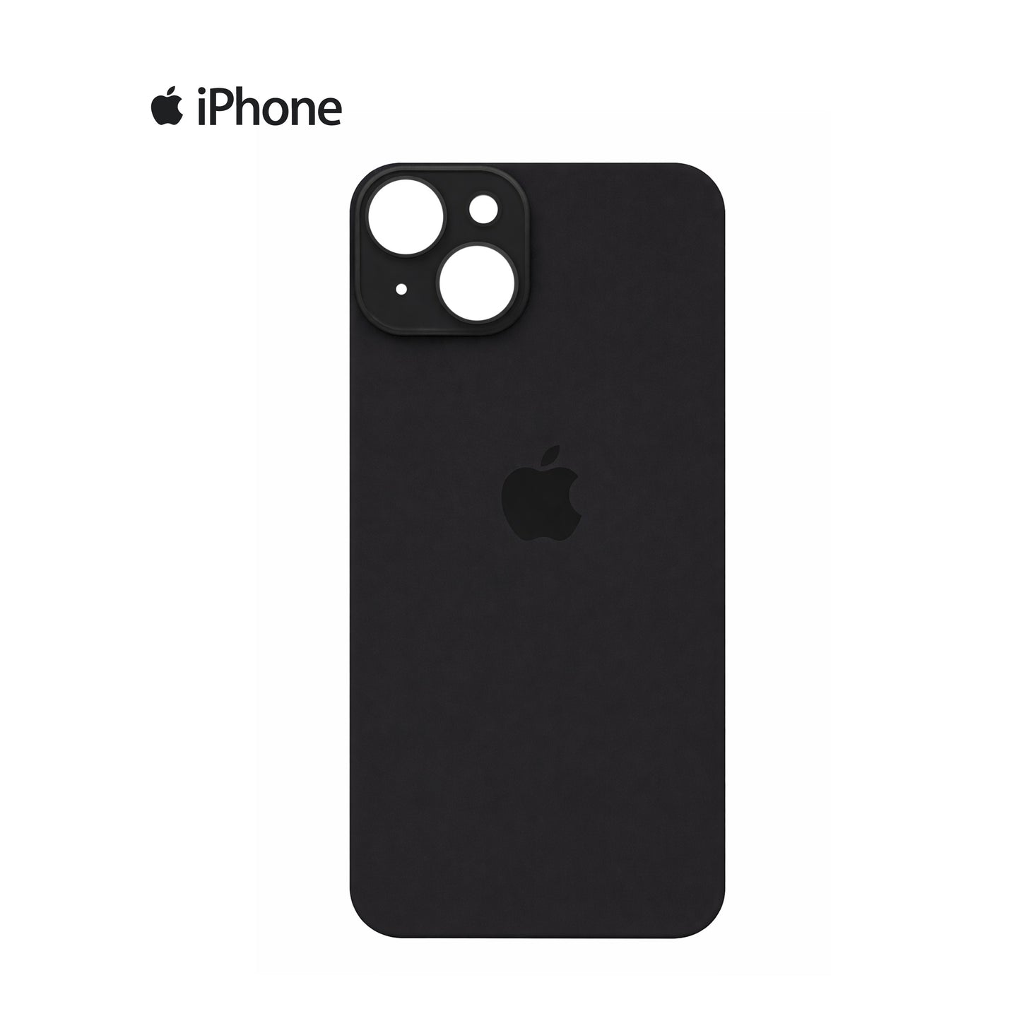 TAPA PARA IPHONE 15 NEGRO