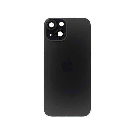 TAPA IPHONE 15 NEGRO CON CLIP