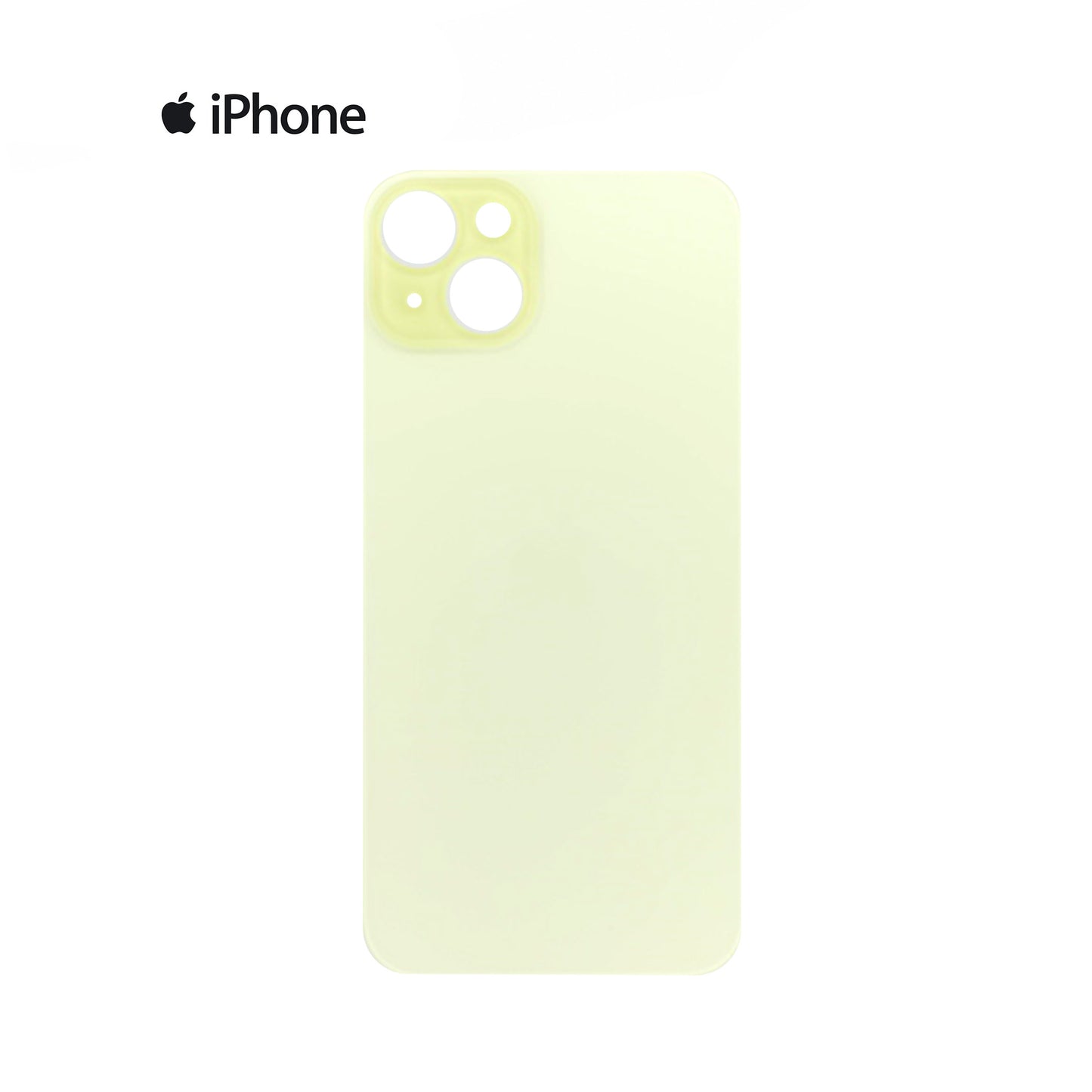 TAPA PARA IPHONE 15 PLUS AMARILLO
