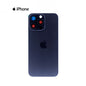 TAPA PARA IPHONE 15 PRO MAX AZUL CON CLIP CALIDAD PREMIUM AAA