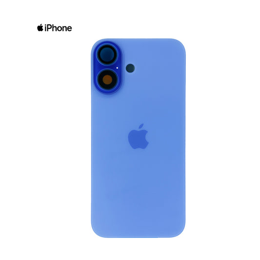 TAPA IPHONE 16 AZUL CON CLIP