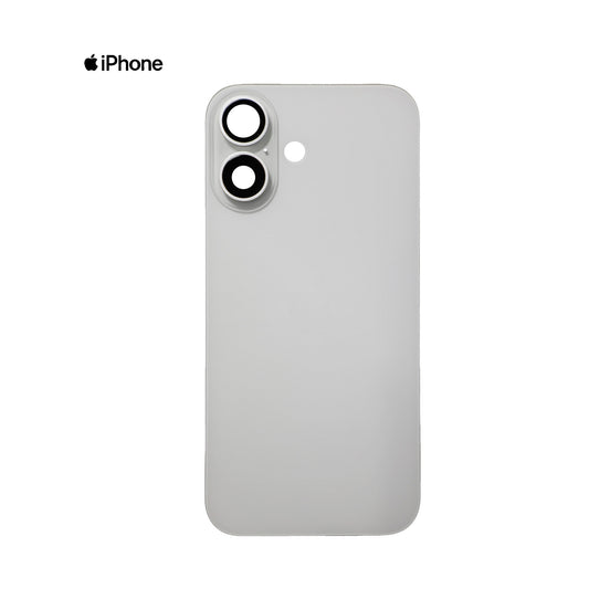 TAPA IPHONE 16 BLANCO CON CLIP