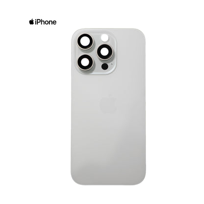 TAPA IPHONE 16 PRO BLANCO PERLA CON CLIP