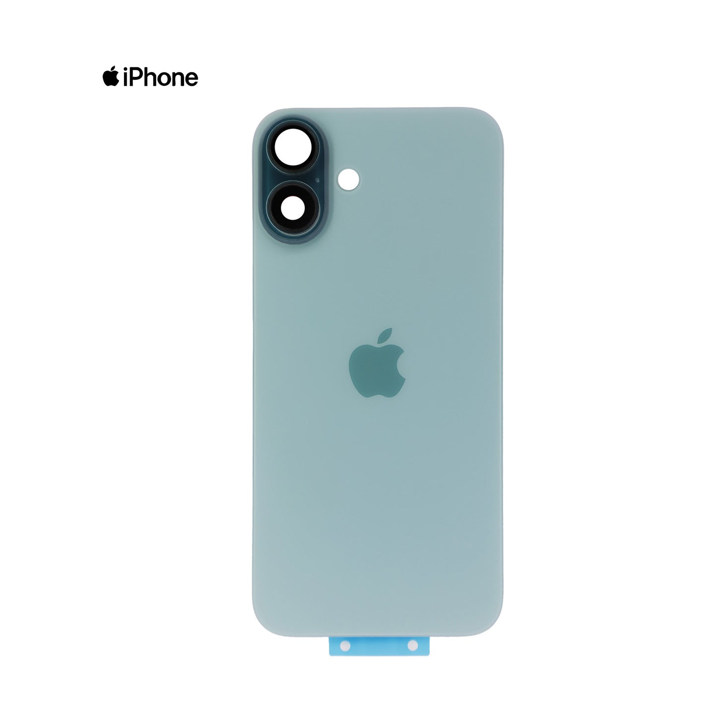 TAPA IPHONE 16 PLUS VERDE CON CLIP
