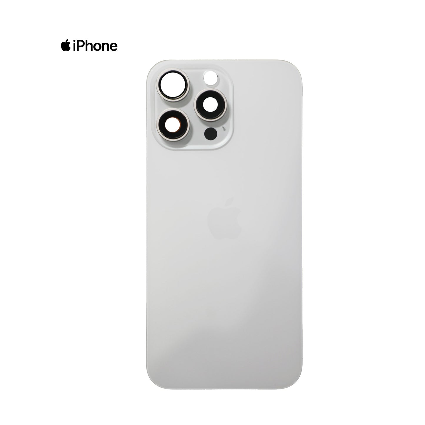 TAPA IPHONE 16 PRO MAX BLANCO CON CLIP