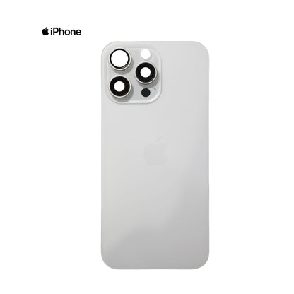 TAPA IPHONE 16 PRO MAX BLANCO CON CLIP