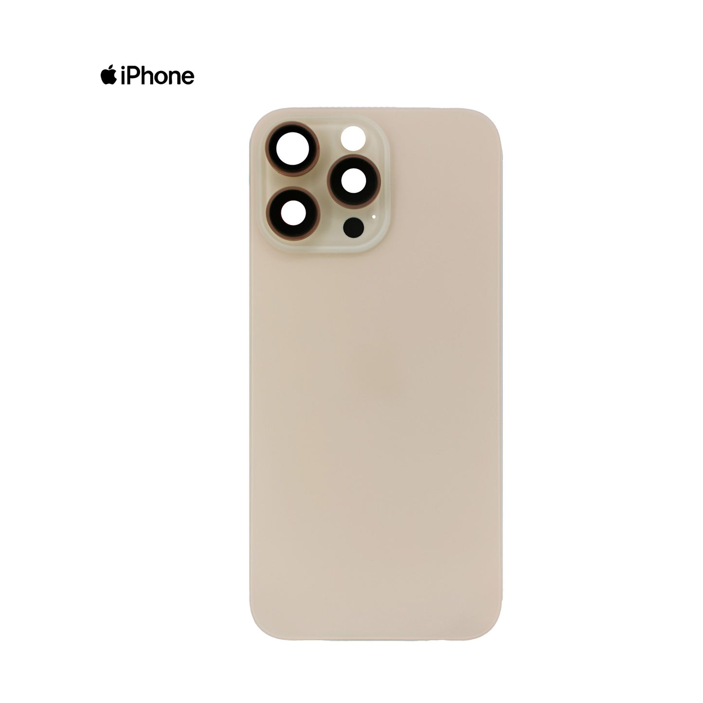 TAPA IPHONE 16 PRO MAX DORADO CON CLIP