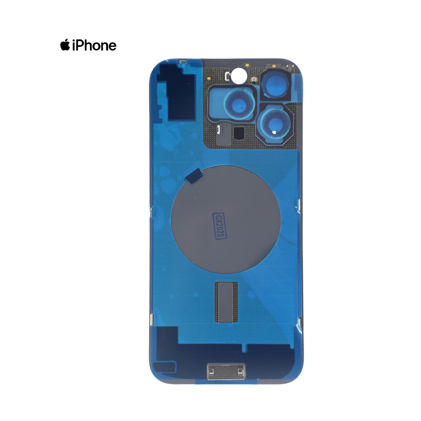 TAPA IPHONE 16 PRO GRIS CON CLIP