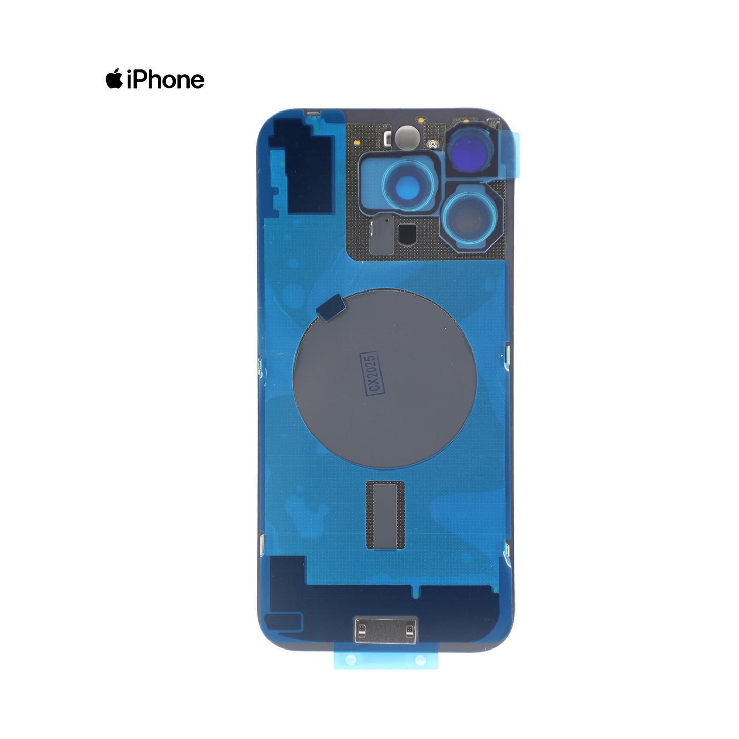 TAPA IPHONE 16 PRO MAX NEGRO CON CLIP