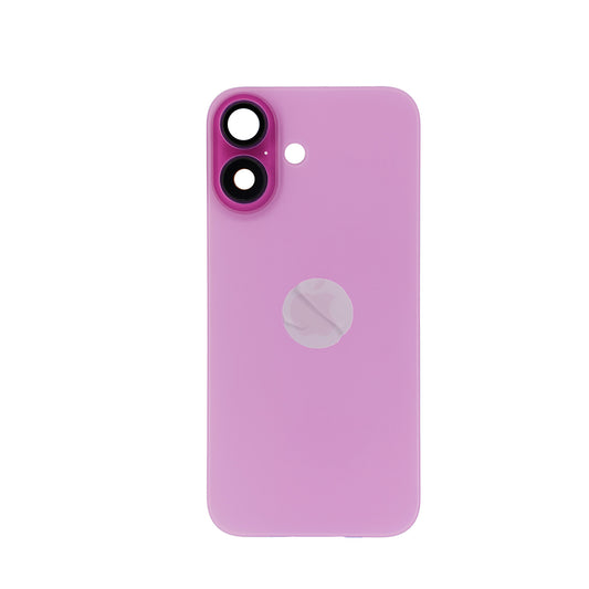 TAPA IPHONE 16 ROSA CON CLIP