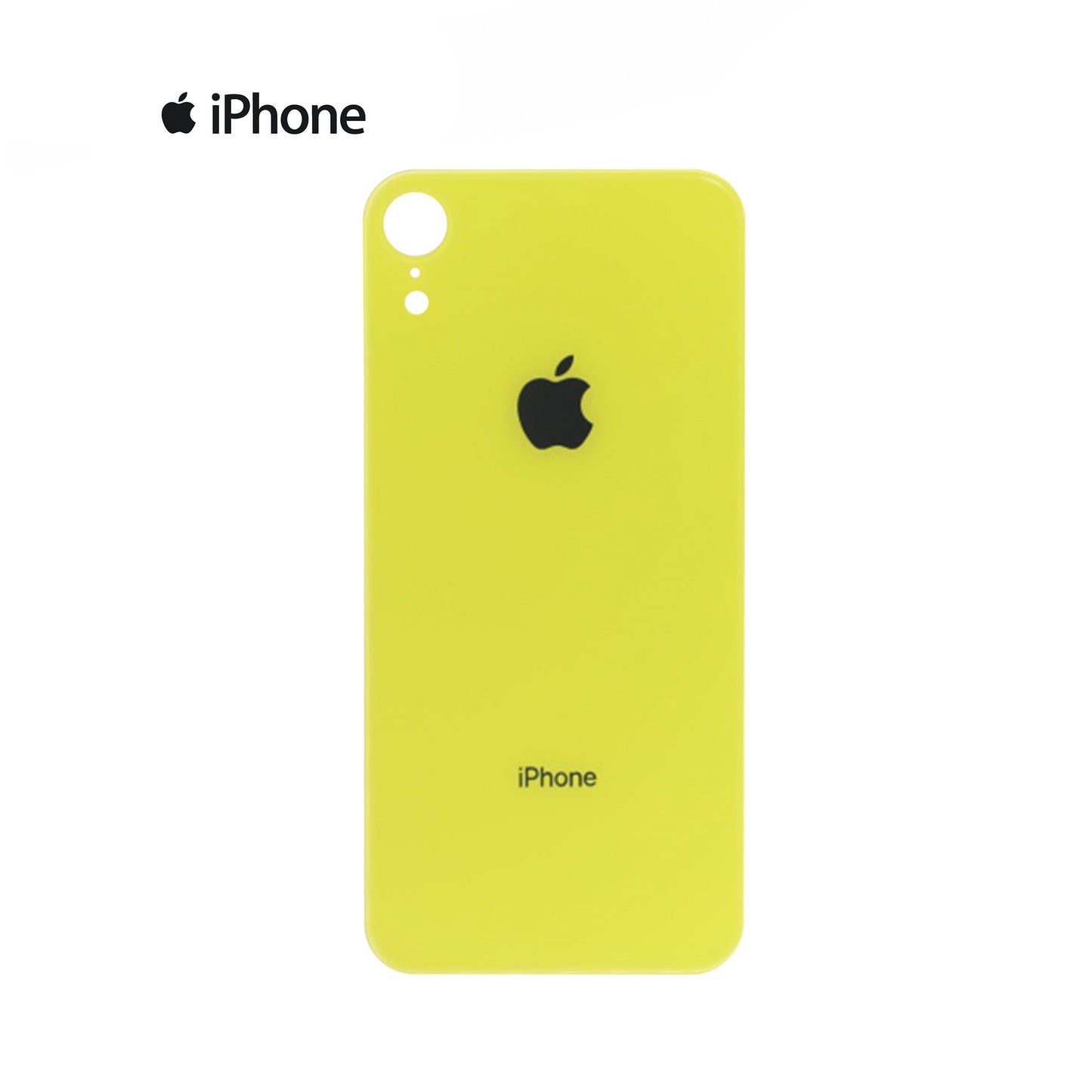 TAPA PARA IPHONE XR AMARILLO
