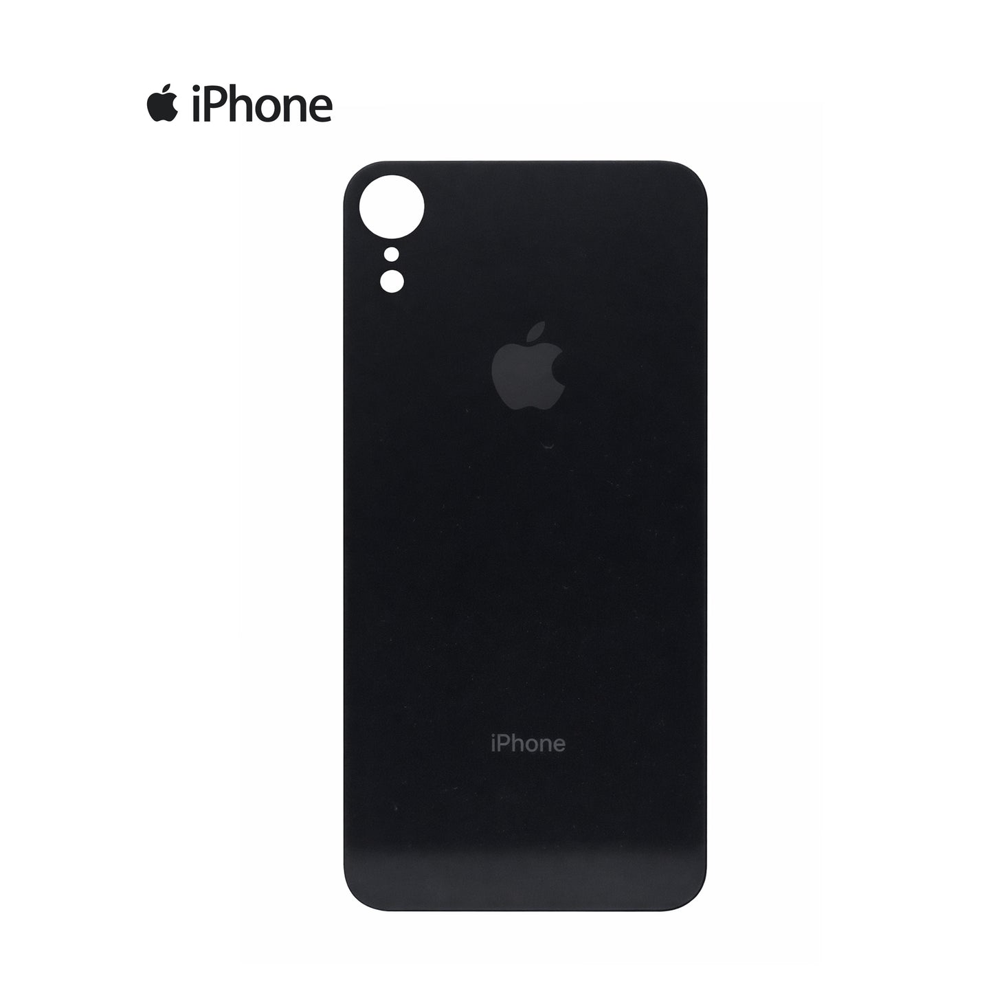 TAPA PARA IPHONE XR NEGRO