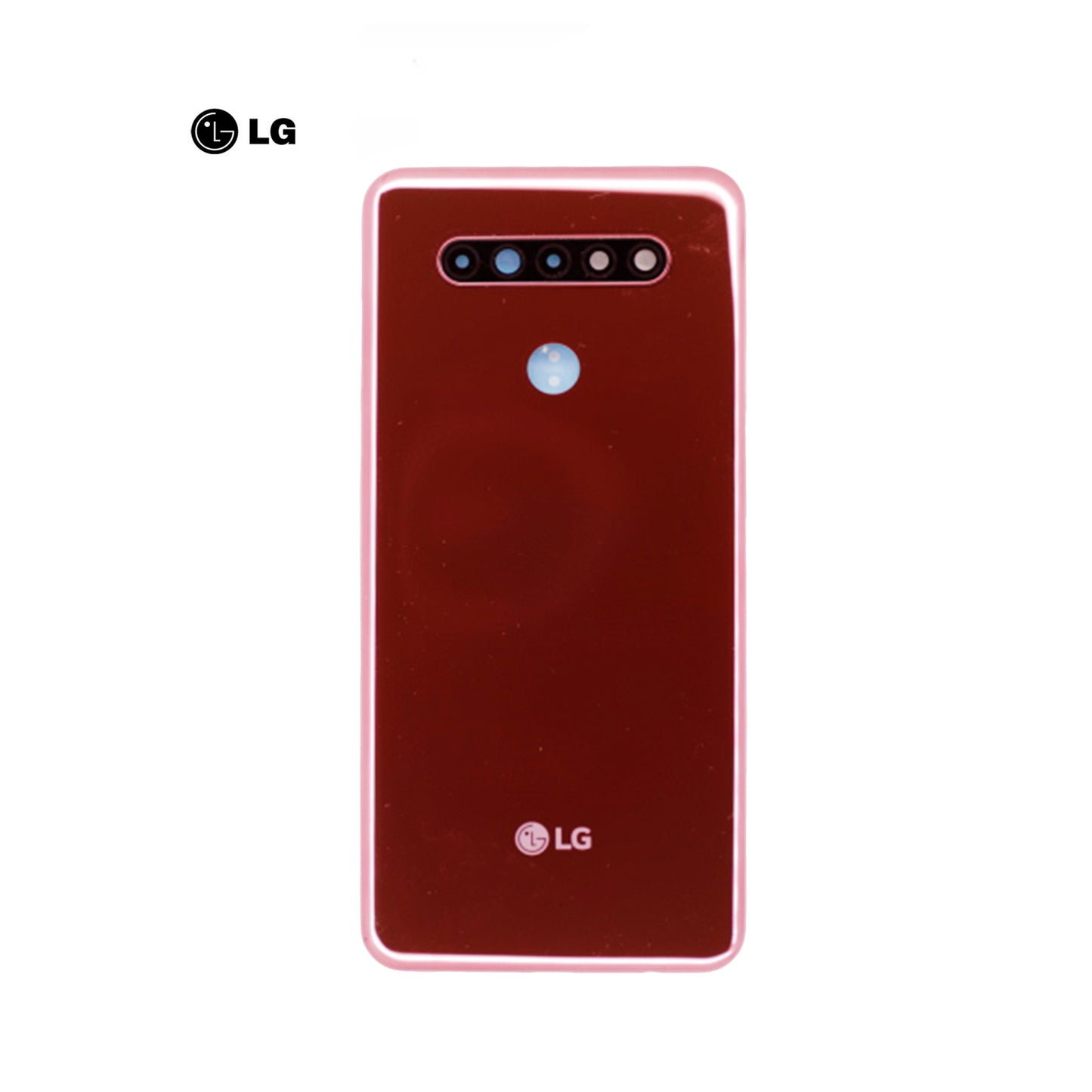 TAPA PARA LG K51s ROJO
