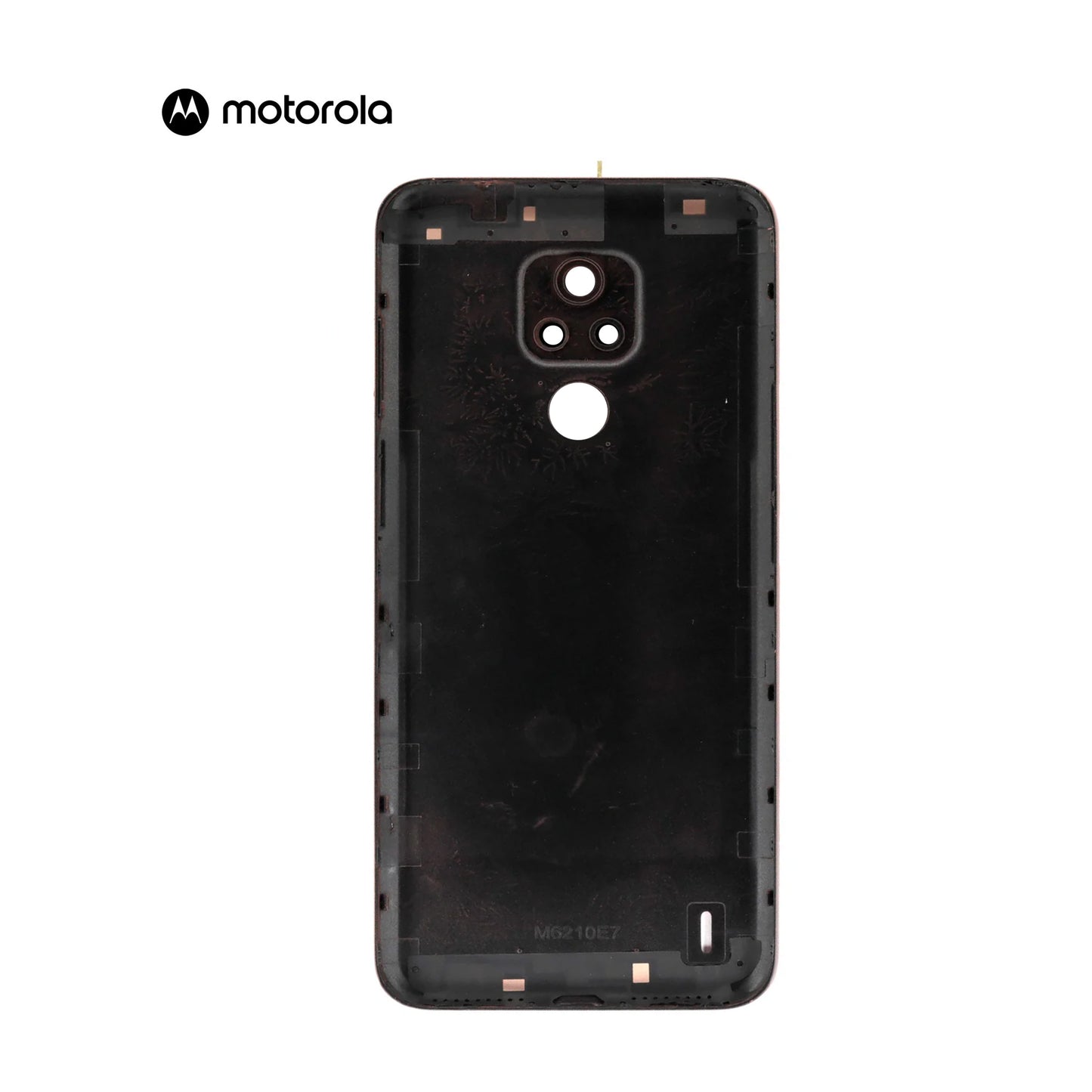 TAPA PARA MOTOROLA E7 PLUS NARANJA
