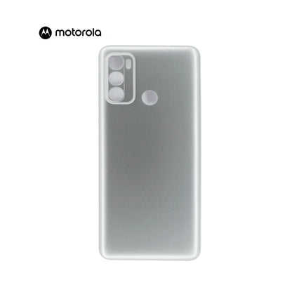 TAPA PARA MOTOROLA G60 PLATA