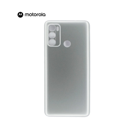 TAPA PARA MOTOROLA G60 PLATA